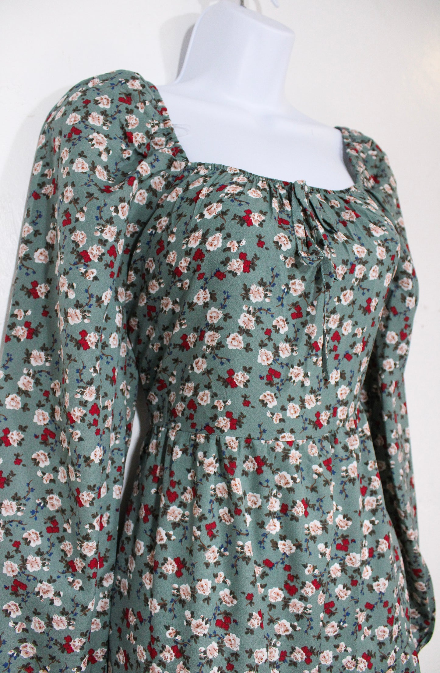 Forest Bloom Tiered Dress