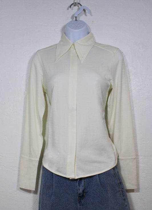 Vanilla Breeze Zip Shirt