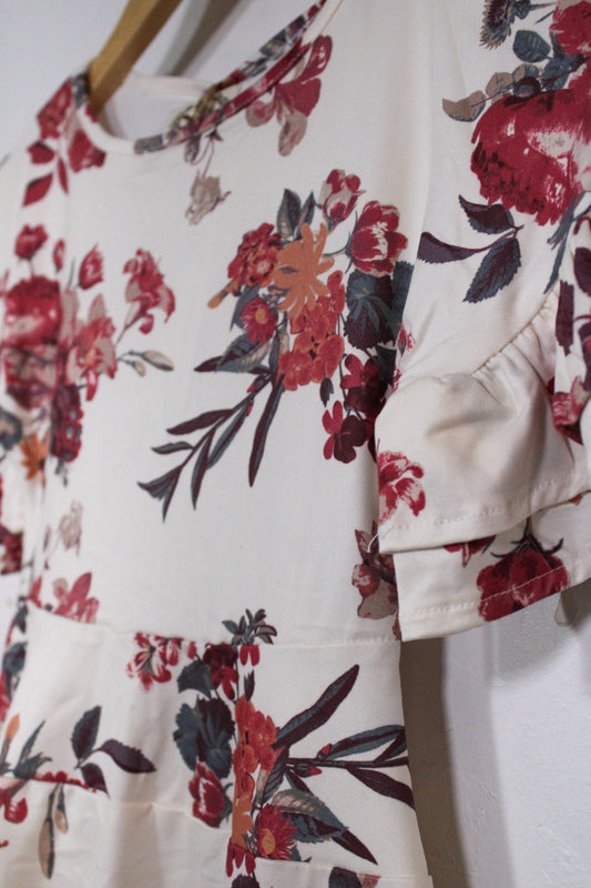 Little Garden Asymmetrical Dress