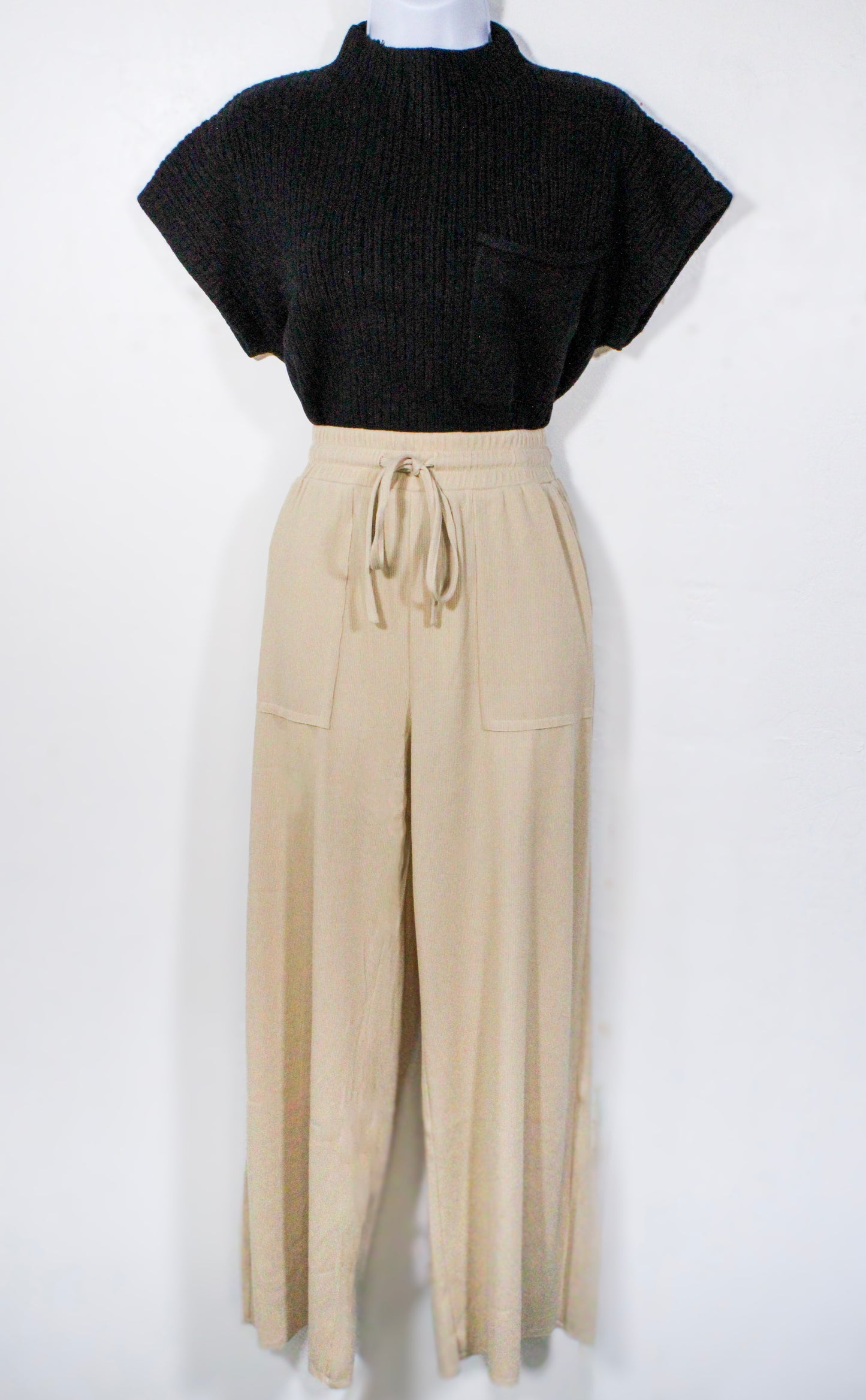 Toffee Straight Leg Joggers