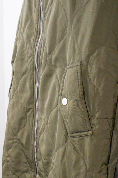 Army Green Midi Coat